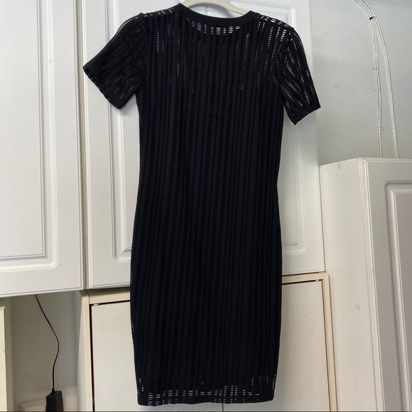 T by Alexander Wang Overlay Sheath Dress - Picture 3 of 8